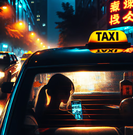 TAKSÓWKARZE W KŁOPOTACH